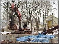 New Housing Construction on Center Street
