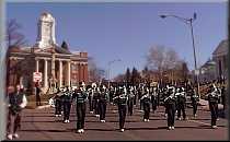 Maloney Band performs at Meriden's 2000 
St. Patrick's Day Parade