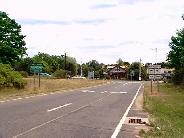 forward view at end of exit 5, I-691 East