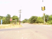 left view at end of exit 5, I-691 East