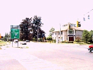 left view at end of exit 8, I-691 East