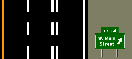 exit 4 I-691 east West Main Street