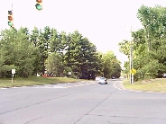 right view at end of exit 3, I-691 West