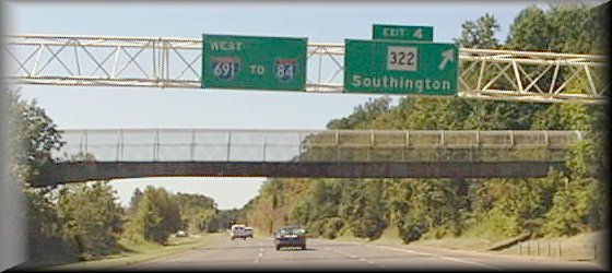 digital photo of exit 4, I-691 West
