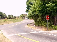 right view at end of exit 7, I-691 West