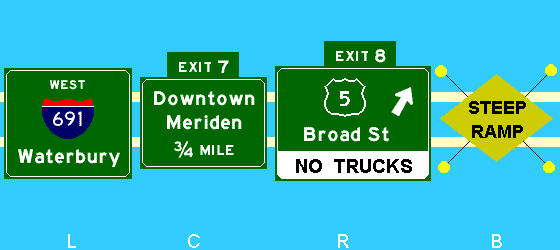 exit 8, 691w Broad St