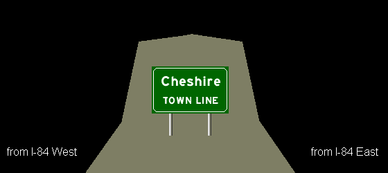 Cheshire town line