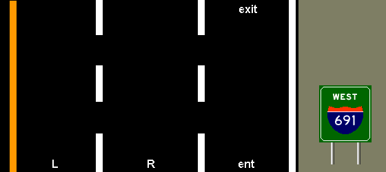 speed limit 55 - right side