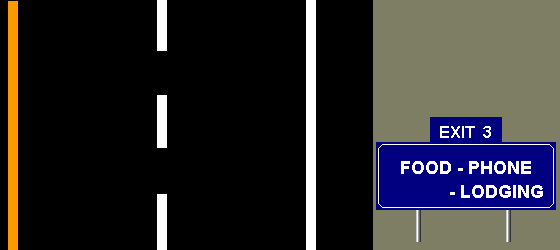 exit 3 I-691 east, food, phone and lodging