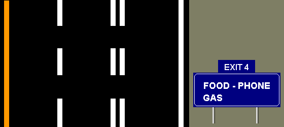 exit 4 food, phone, gas